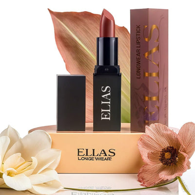 ELIAS Long Wear Long Lasting Enriched Keeps Lips Moisturised High Pigmentation Lipstick (Brown)