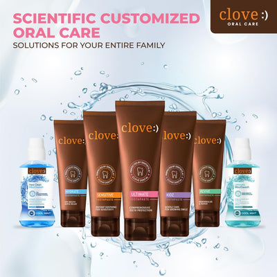 Clove Ultimate Toothpaste | Active Freshness | Cavity Prevention | Teeth Whitening | Healthy Gums & Oral Care | Triclosan Free | Paraben Free | Peroxide free | Mint | Pack of 1 (100 gms)