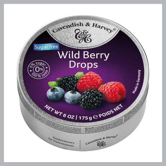 Cavendish & Harvey Wild Berry Drops, 175Gm (Germany), Raspberry