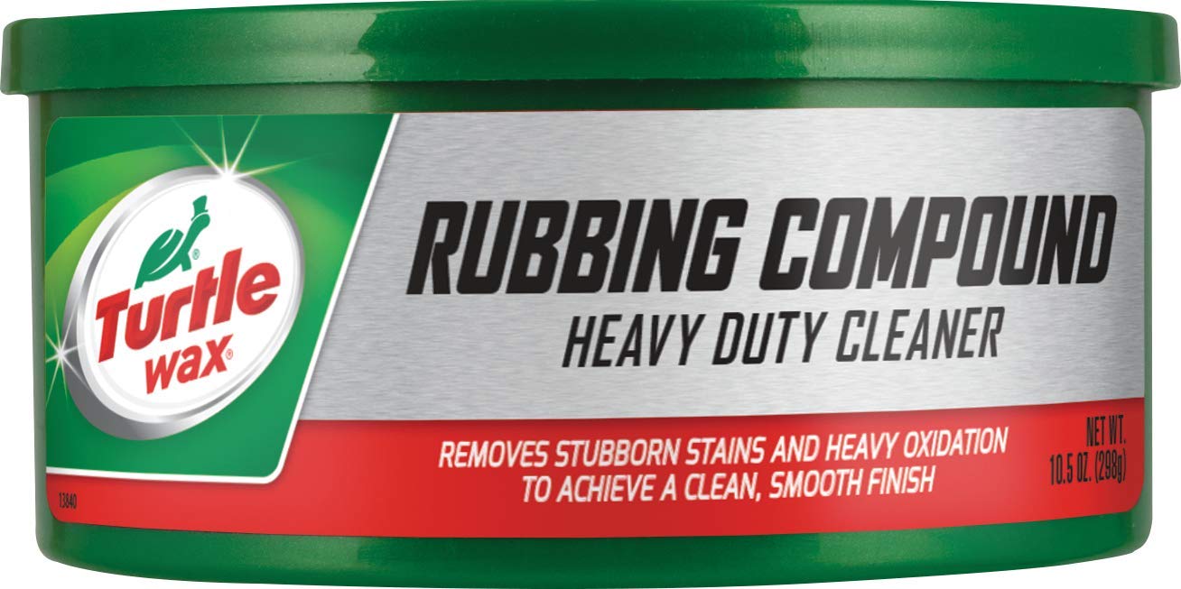 3x Turtle Wax Rubbing Compound Heavy Duty Cleaner - 298 Gms - Pack of 3