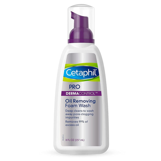 Cetaphil DermaControl Oil Removing Foam Wash 8 oz