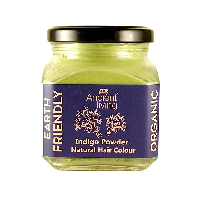 Ancient Living Organic Indigo Powder Jar - 100 gm