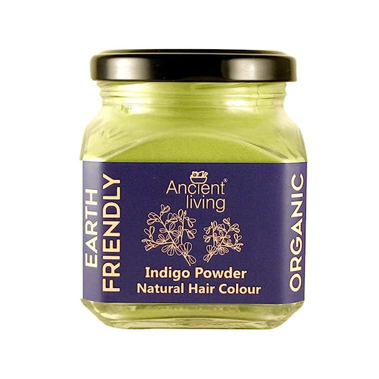 Ancient Living Organic Indigo Powder Jar - 100 gm
