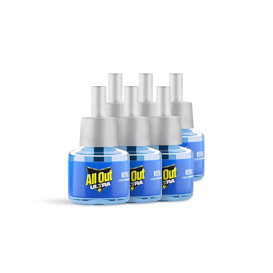 All Out Refill Ultra - Refill Pack of 6 (45ml Each)