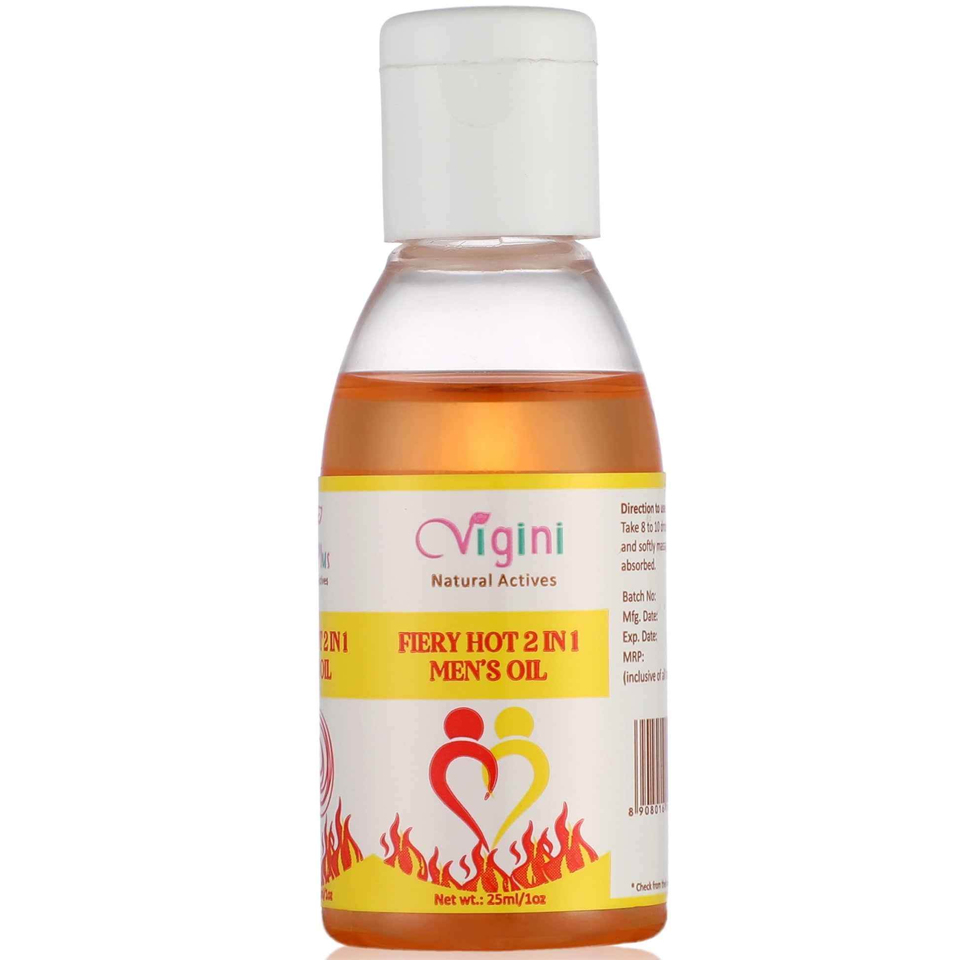 Vigini Massage Oil For Men,100% Natural&Effective Oil For Men,(25Ml)