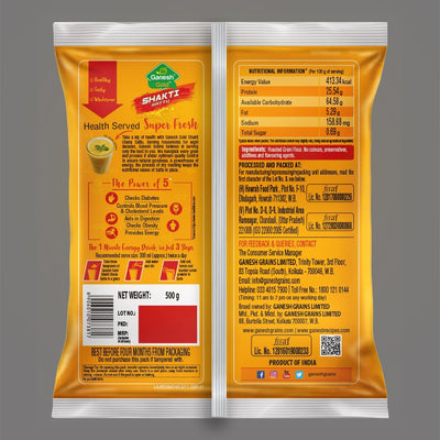 Ganesh gold shakti sattu - 500 gm (pack of 2)