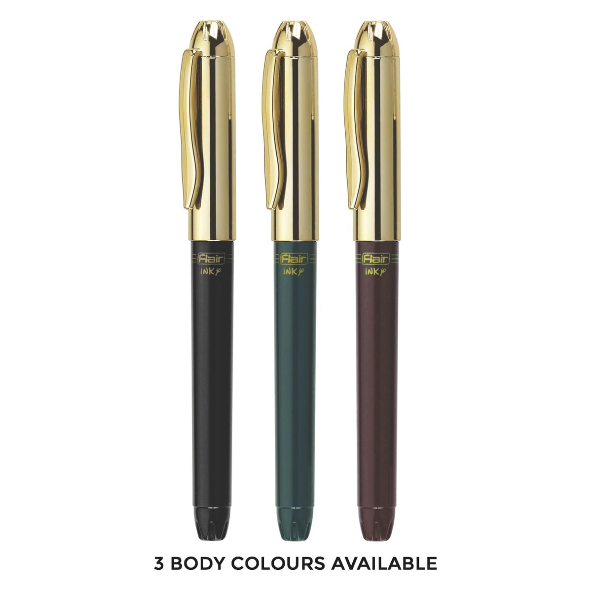Flair Inky Series 336 Liquid Ink Fountain Pen - Blue Ink