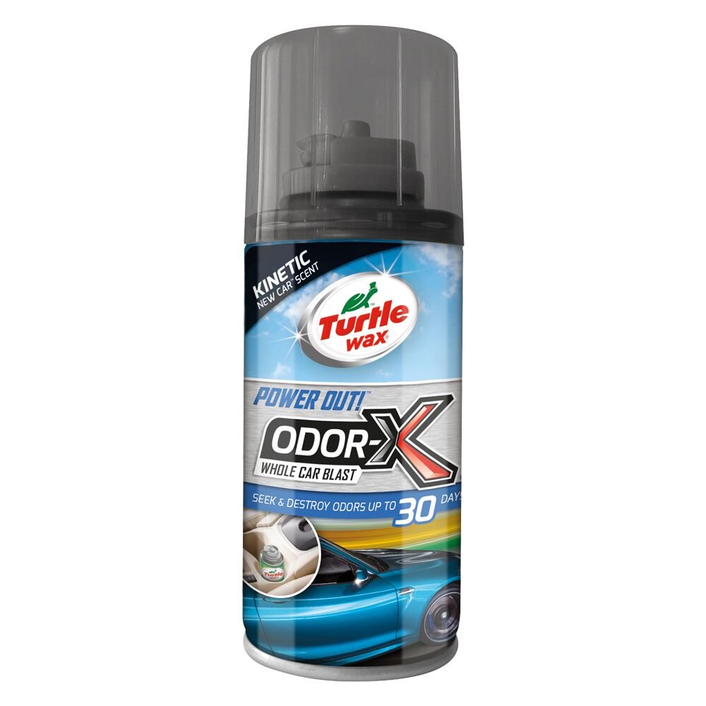 4x Turtle Wax Odor-X Whole Car Blast - 57g each - Pack of 4
