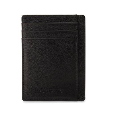 Sheaffer Gift Set 300 Ballpoint Pen with Credit Card Holder Glossy Black with Gold Trims | Pen Set for Gift