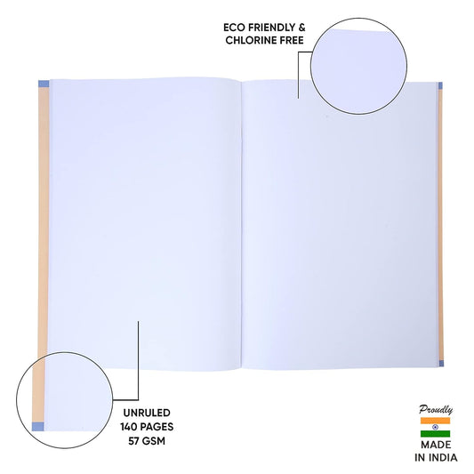 Doms City Pedia Series Notebook - A4 - Unruled