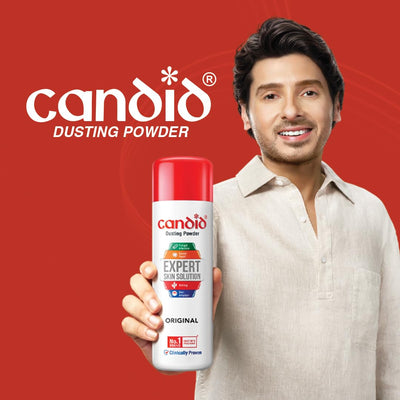 Candid Dusting Powder | Expert Skin Solution |Doctor's Prescribed No.1 Brand | Prevents Sweat Rash, Itching, Fungal Infection & Skin Irritation | Anti-fungal Powder | Clotrimazole | 250g | Pack of 3