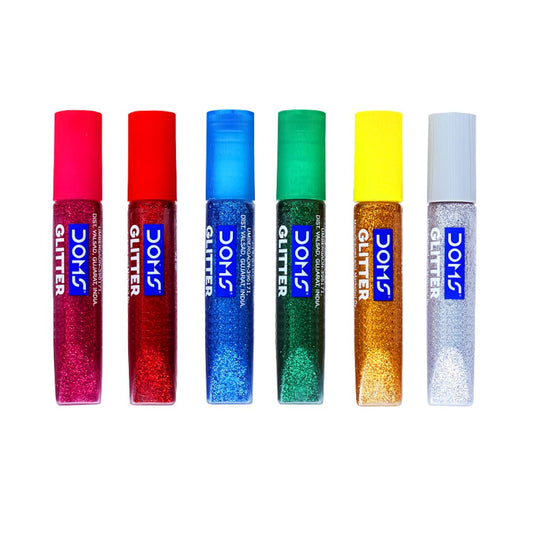Doms Multi Purpose Artist Glitter Set - 10Ml - Assorted