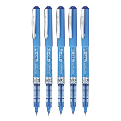 Hauser Tech 5 Gel Pen - Blue Ink