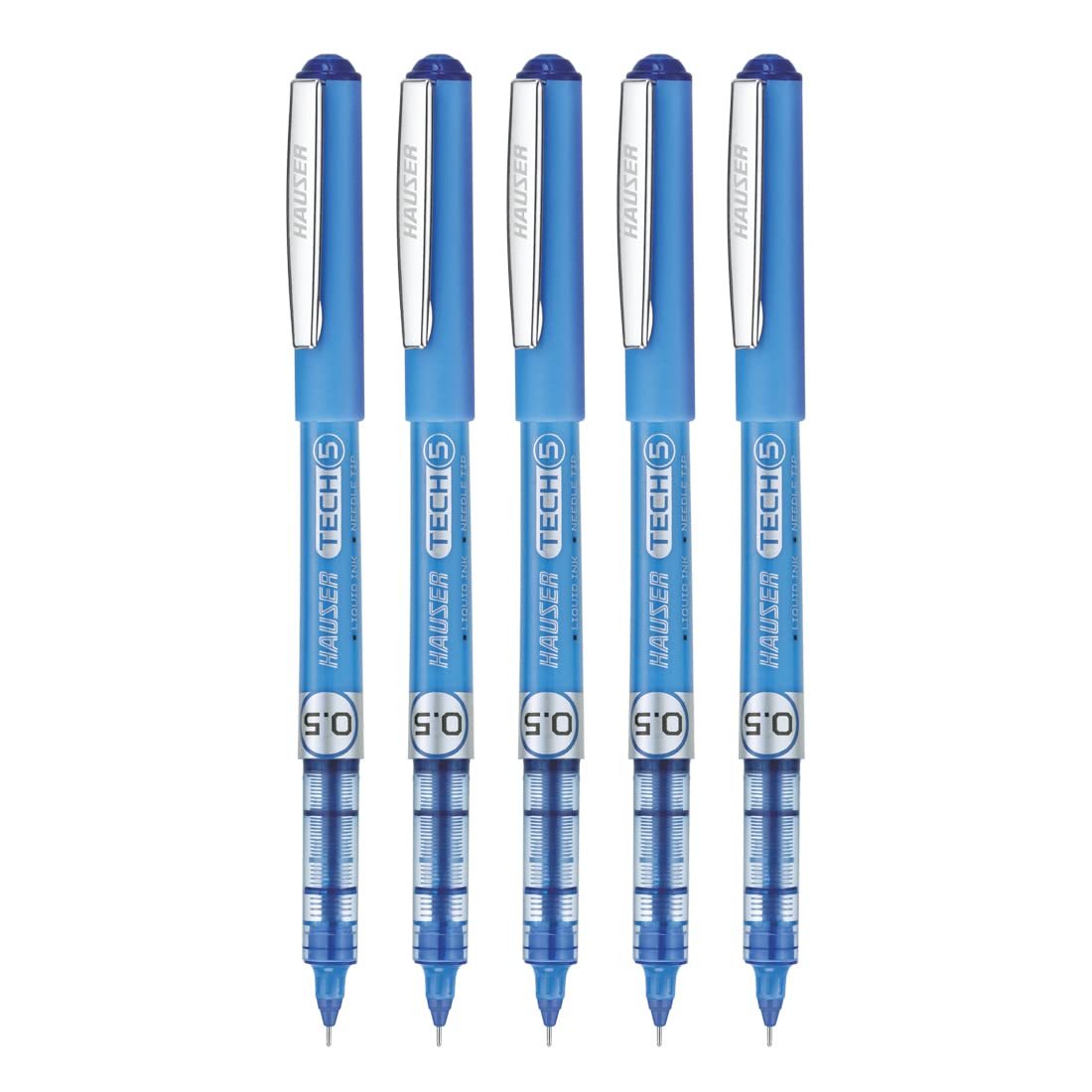 Hauser Tech 5 Gel Pen - Blue Ink