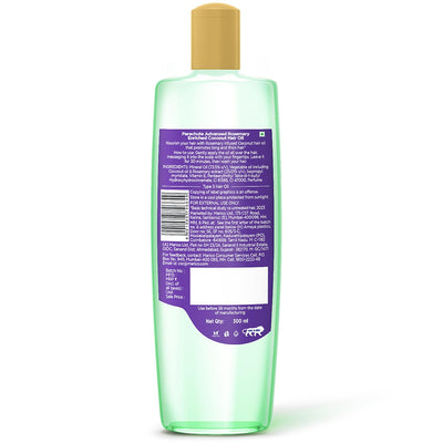 Parachute Advansed Rosemary-enriched Coconut Hair Oil| Rosemary Hair Oil| Superfoods’ Magic| Long & Thick Hair|300 Ml