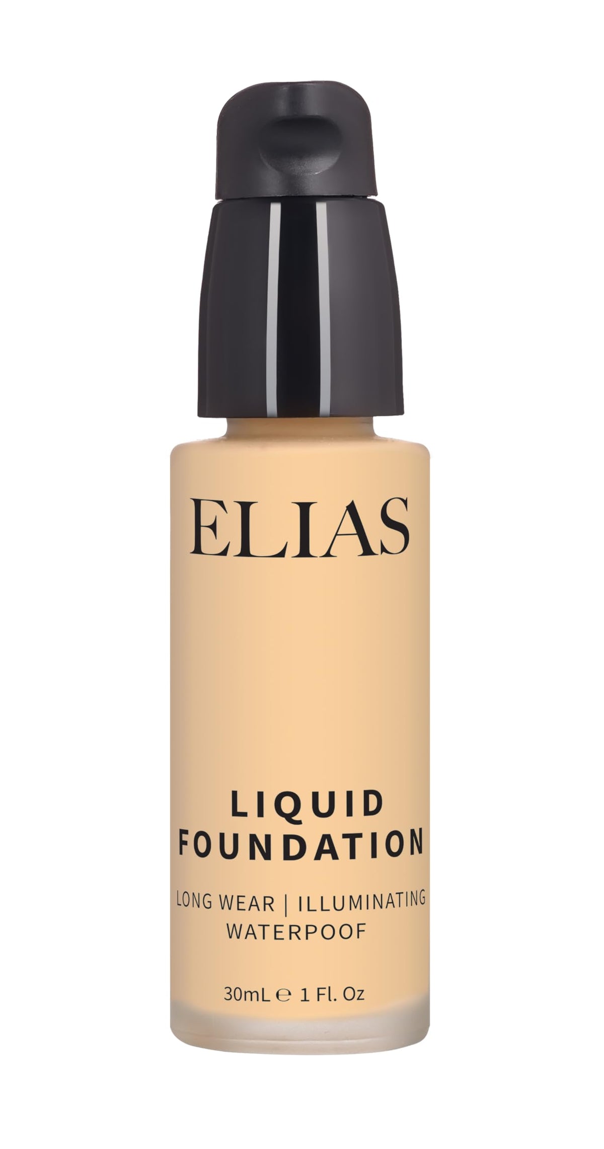 ELIAS Liquid Foundation - 30 ml Water Resistant Lasts Up to 10 Hrs Super Matte Cashew Fair, Golden undertone Full Coverage Long Wear Illuminating (Netural & Warm)