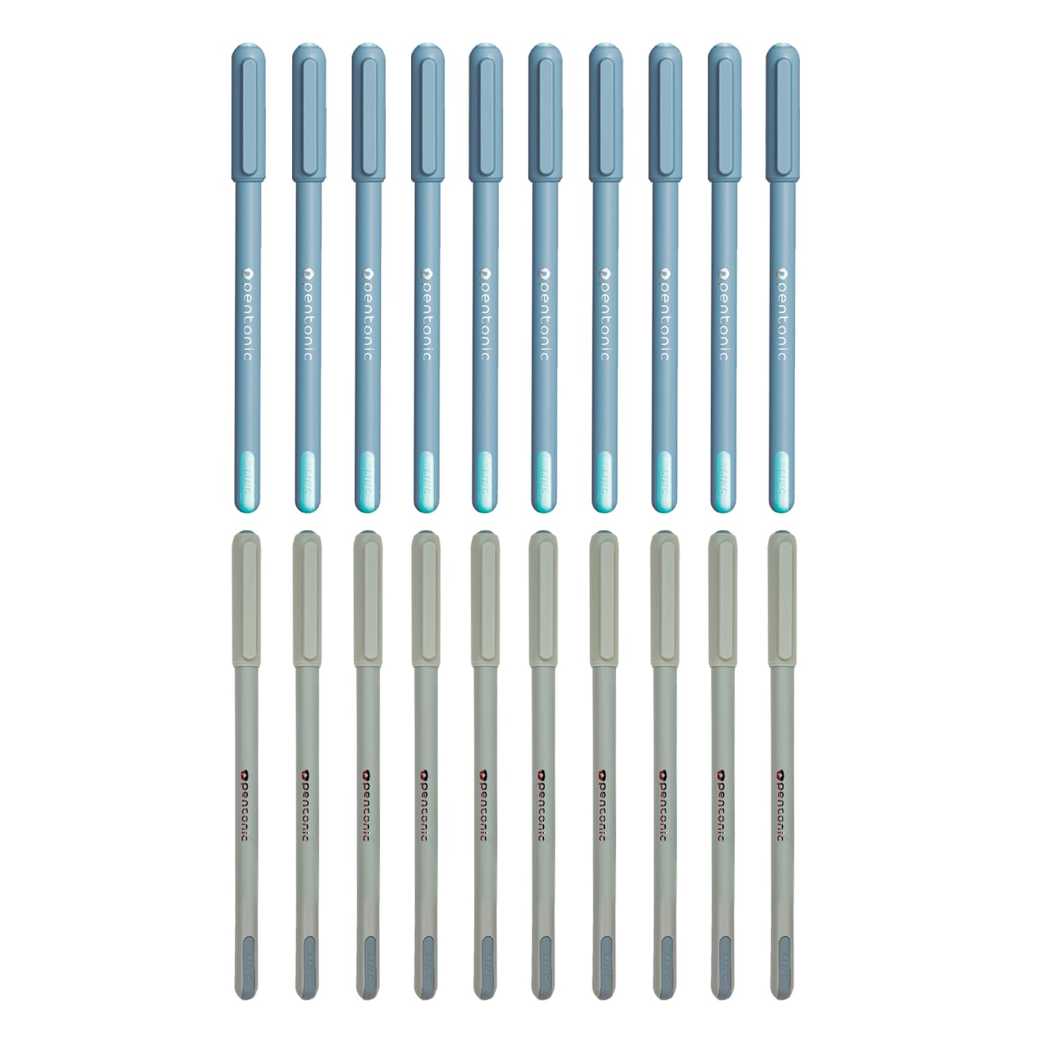 Pentonic 0.7mm Frost Ball Point Pen - Combo