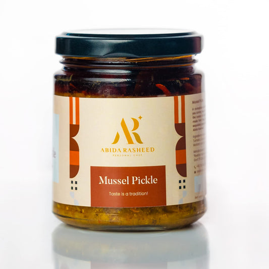 Abida Rasheed Home-Made Mussel Pickle | Malabari Kallummakkaya Achaar (Pack of 1)