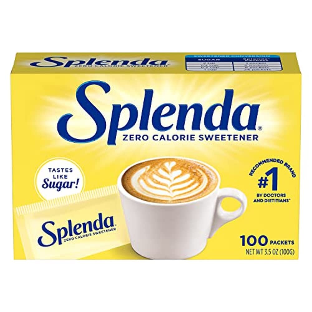 Splenda No Calorie Sweetener Packets, 100g