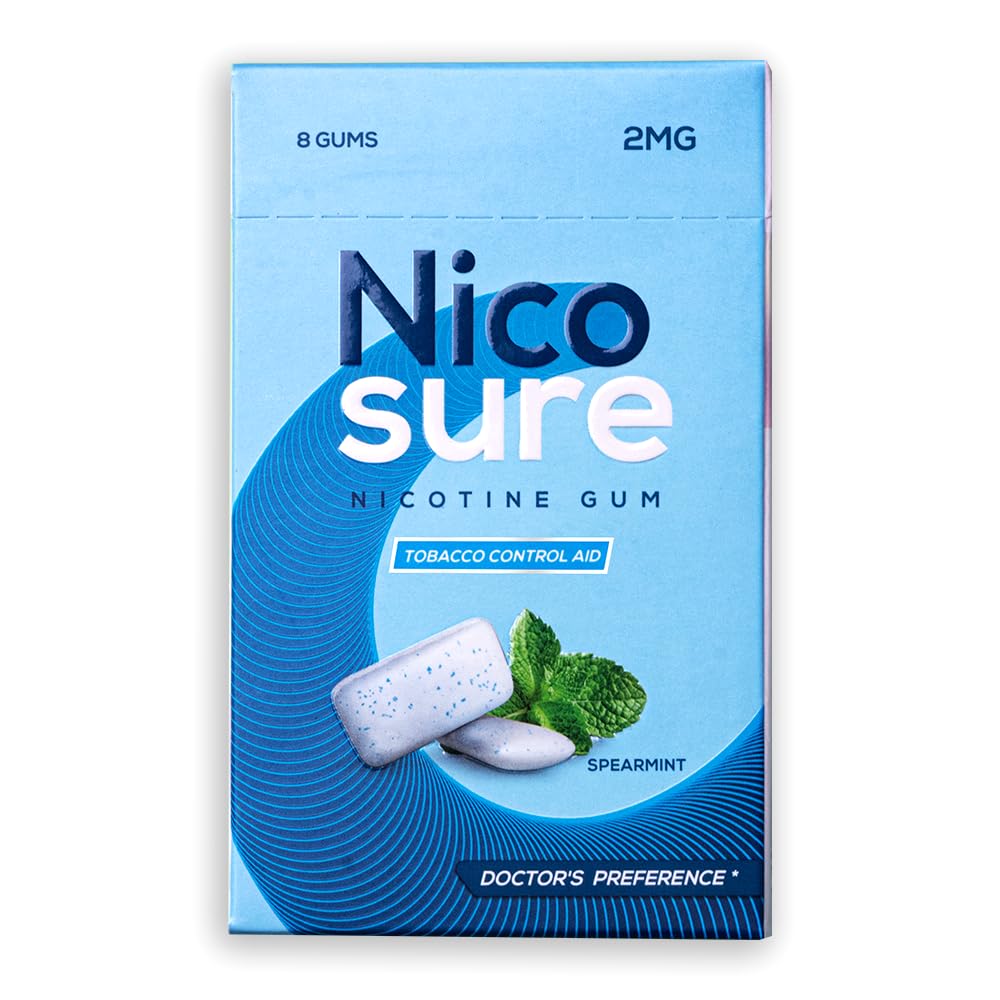 Nicosure Nicotine Gum-2Mg Pack Of 3-24 Gums
