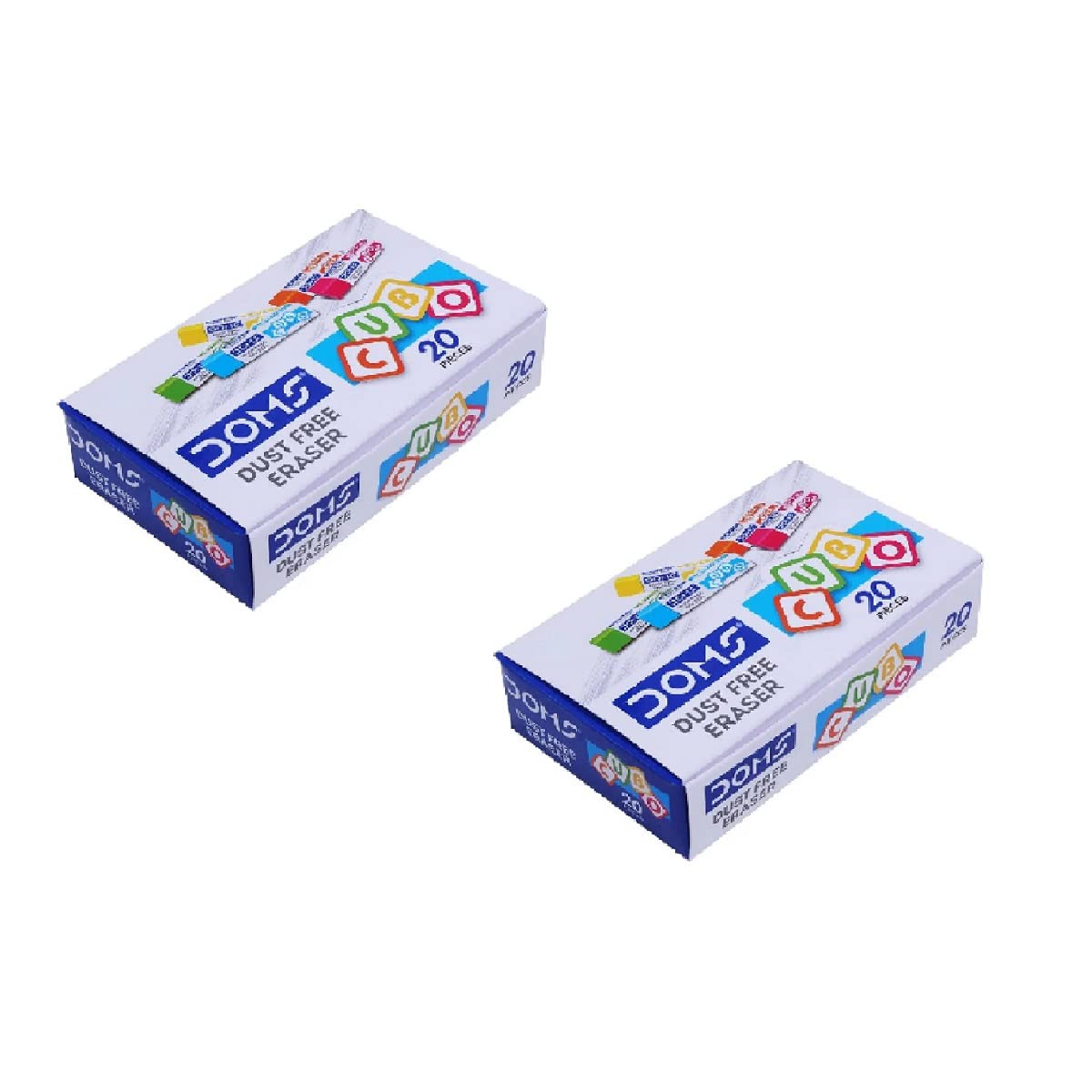 Doms Dust Free Cubo Eraser Box Pack