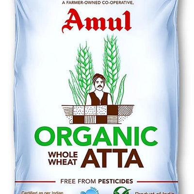 Amul Organic Whole Wheat Atta 1KG