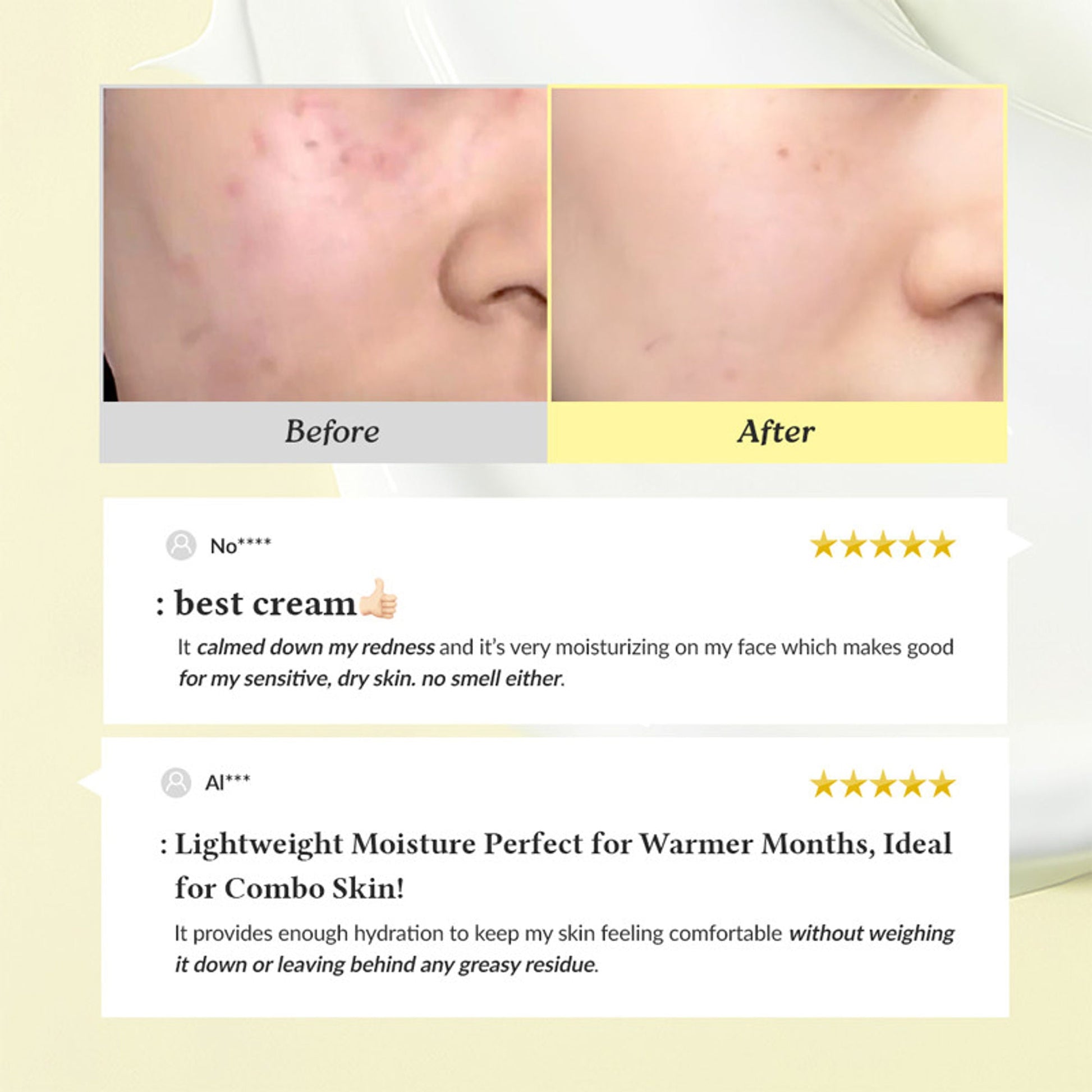 Dr.Althea 345 Relief Cream: Soothing & Barrier Repair Cream with power of Niacinamide & Panthenol