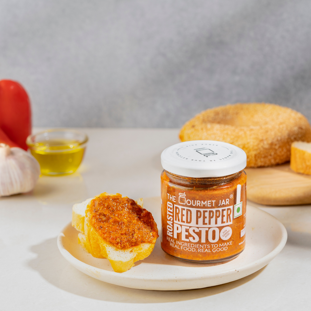 The Gourmet jar Roasted Red Pepper Pesto 190g