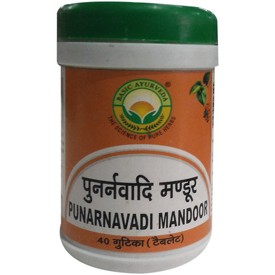 Basic Ayurveda Punarnavadi Mandoor Tablets