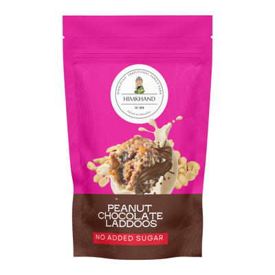 Peanut Chocolate Laddoos - No Added Sugar | 100% Natural