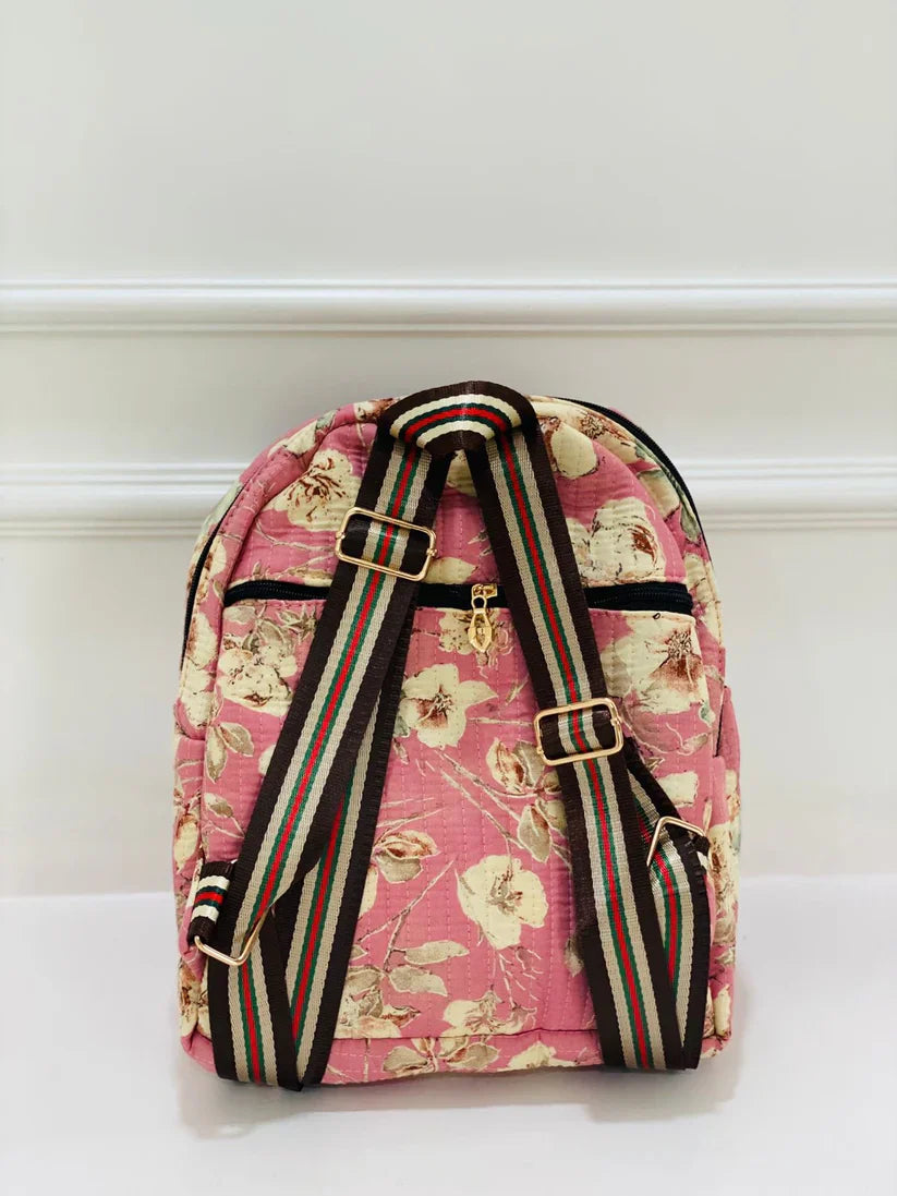 The Morvi Quilted Backpack