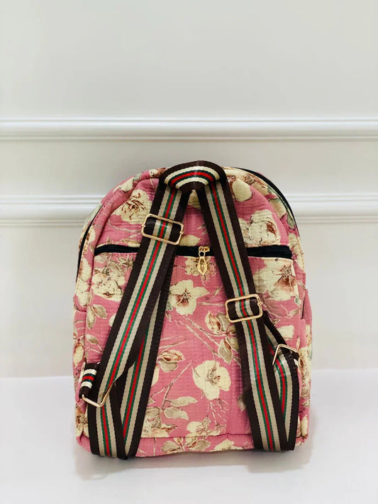 The Morvi Quilted Backpack