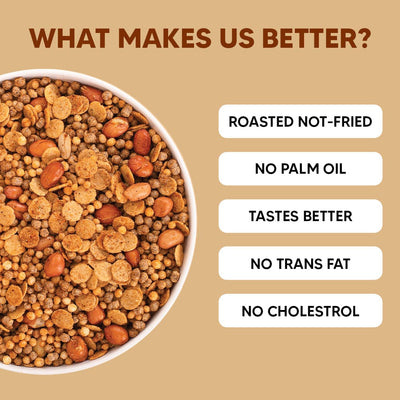 Eat Better Co Millet Namkeen - Chilli Garlic - 4 Packets (4 x 100 grams) - 400 gms