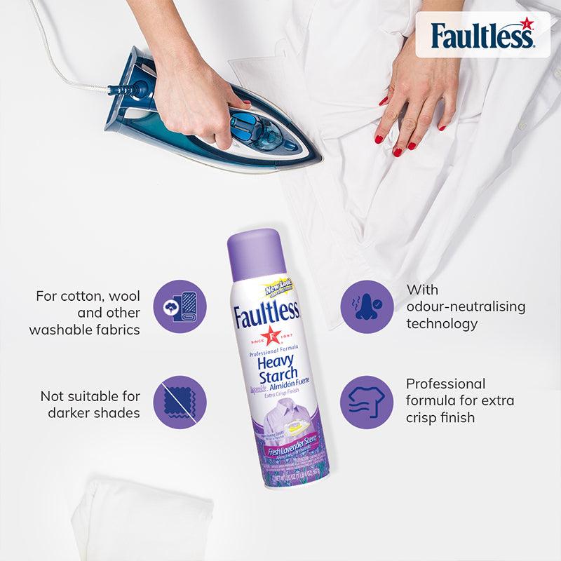 Faultless Lavender Scent Ironing Spray Starch