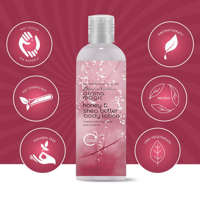 Aroma Magic Honey & Shea Butter Body Lotion (220 ml)
