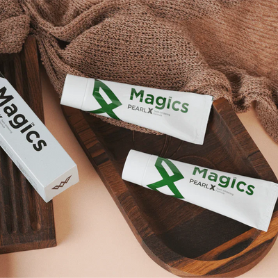 Magics PearlX Teeth Whitening Toothpaste ( Pack Of 2 ) | 100 gms each