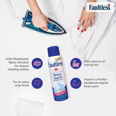 Faultless Heavy Finish Ironing Spray Starch