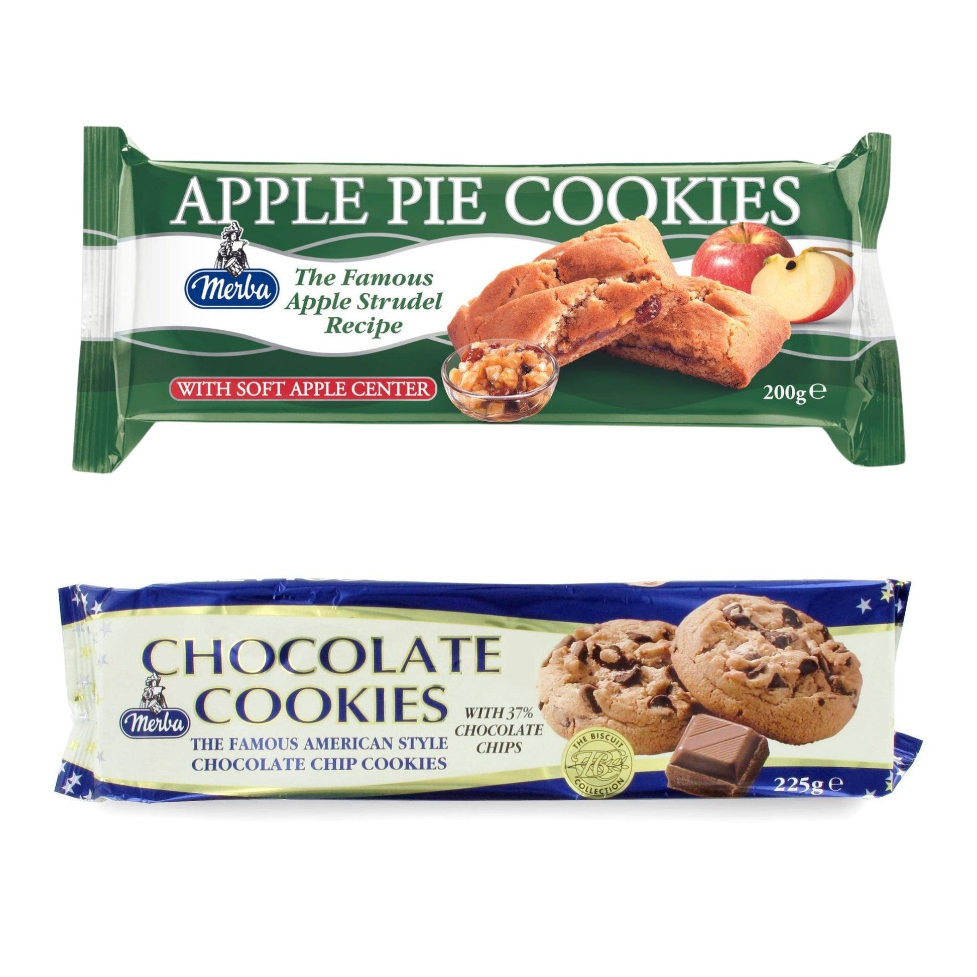 Apple Pie Cookies And Chocolate Cookies 37%|Combo Of 2