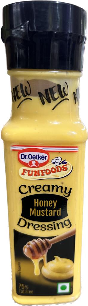Dr. Oetker Funfoods Creamy Honey Mustard Dressing 210G