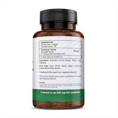 H&C Herbal Boswellia Serrata Veg Capsules