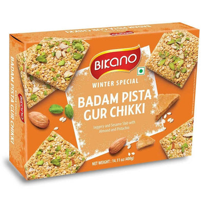 Bikano Badam Pista Gur Chikki