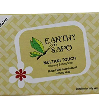 Earthy Sapo Multani Touch Cleansing Bathing Soap