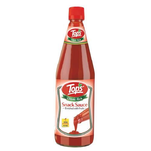 Tops Classic Rich - Snack Sauce, Enriched With Fruits, Zero Cholesterol, Fat Free, 970 g Bottle
