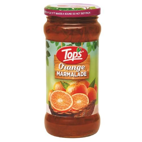 Tops Jam - Orange, 500 g Bottle