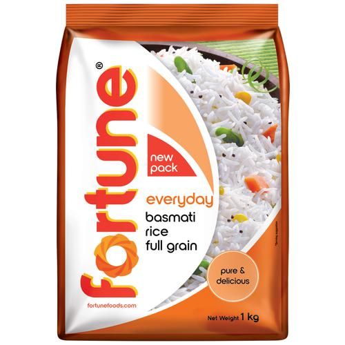 Fortune Everyday Basmati Rice/Basmati, 1 kg Pouch
