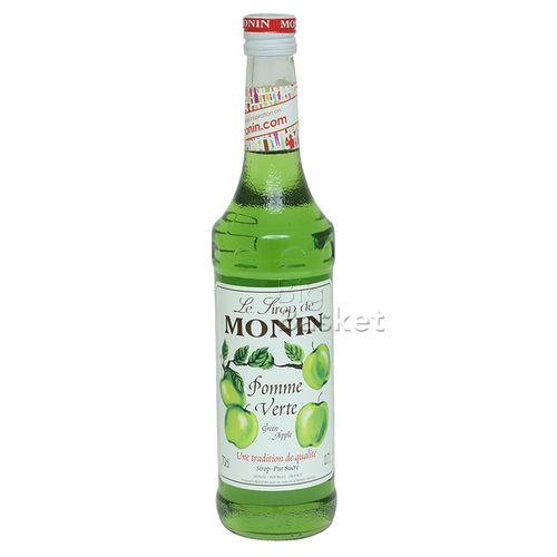 Monin Syrup - Green Apple, 700 ml Bottle
