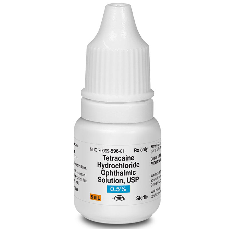 Tetracaine Eye Drops 0.5% Ophthalmic Solution 5 mL (Rx)
