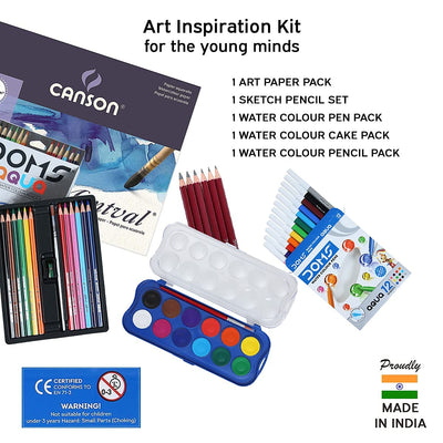 DOMS Art Inspiration Series Aqua Fiesta, Art Kit
