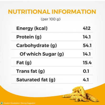 Aashirvaad Powder, Turmeric, 100g Pouch