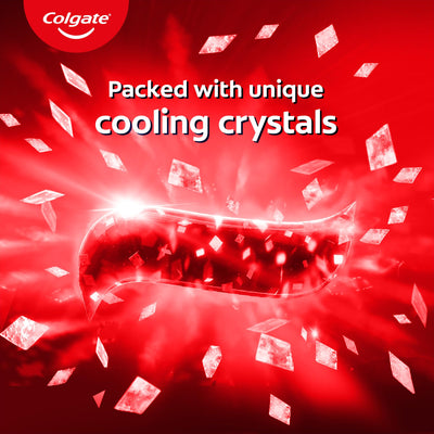Colgate MaxFresh Toothpaste, Red Gel Tooth Paste with Menthol for Super Fresh Breath, 300g, 150g X 2 (Spicy Fresh) (Combo Pack Offer)